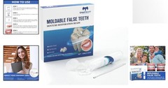 Tooth Replacement Missing Teeth, Teeth Filling Kit Permanent with Tool BEST ONE