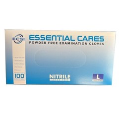 Nitrile Disposable Exam Gloves Powder Free,3.5Mil S,M,L,XL (100pcs/Bx),Blue