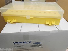 VWR® 82024-454 Reversible Microtube Racks, blue, green, purple, yellow, orange