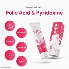 She Toothpaste Specially Crafted For Women, Contains Folic Acid, 100g (DENTE91)