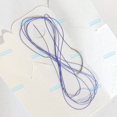 50Pcs Absorbable Dental Surgical Sutures CHROMIC GUT 3-0 PGA 4/0 Natural Needled