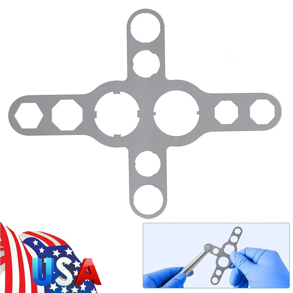 AZDENT Dental Handpiece Back Cover Implant Wrench fit Implant Motor Turbine