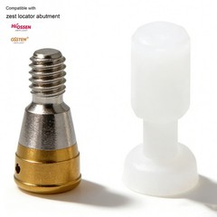 US Dental Ti Implant Abutment Hiossen Regular Fits OSS Zest Locator Overdenture