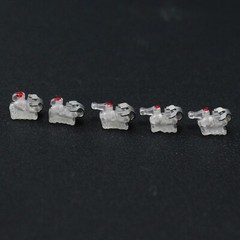 Dental Orthodontic Ceramic Brackets Self Ligating Braces Clear Sapphire Roth MBT