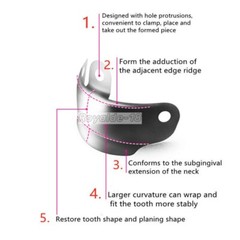 Dental Matrix Bands Strata Wedges Soft Face Cervical Seal Diastema Wedge