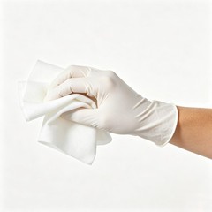 White Nitrile Exam Gloves 4mil Powder-Free Latex-Free 100/1000PCS Food Safe