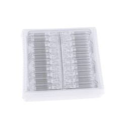 1000Pcs 250uL Clear Glass Micro Inserts+Plastic Spring for for 2mL 9-425 Vials