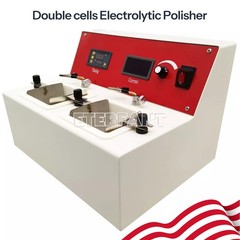 Dental Lab Electrolytic Polisher With Two electrolytic Cells/Positive Swing US