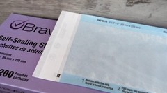 Braval Self Seal Sterilization Pouches 3 1/2″ x 9″ Qty 1 or 6 (200/Box) 043-6816