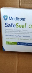 MEDICOM SAFESEAL® QUATTRO STERILIZATION POUCHES 200 PK 7 1/2″ x 13″ NEW