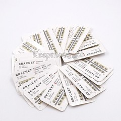 Dental Orthodontic Brackets Brace Mini Standard Roth MBT Edgewise .022/.018 Hook