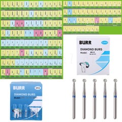 100 Models SKYSEA Dental Diamond FG Burs for High Speed Handpiece Friction Grip
