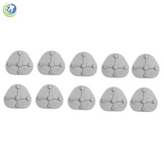 10 DENTAL OBLONG ARTICULATING METAL MOUNTING PLATES BIOART A7 PLUS ARTICULATOR
