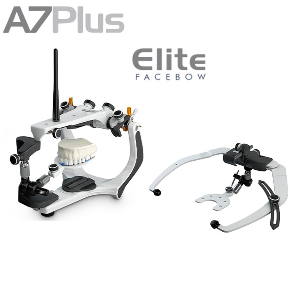 BIOART Semi-Adjustable A7 Plus Articulator with Elite Facebow & Plastic Case