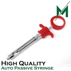 Dental Auto Passive Syringe 1.8ml Self Aspirating Jeringa de Anestesia Oral Lab