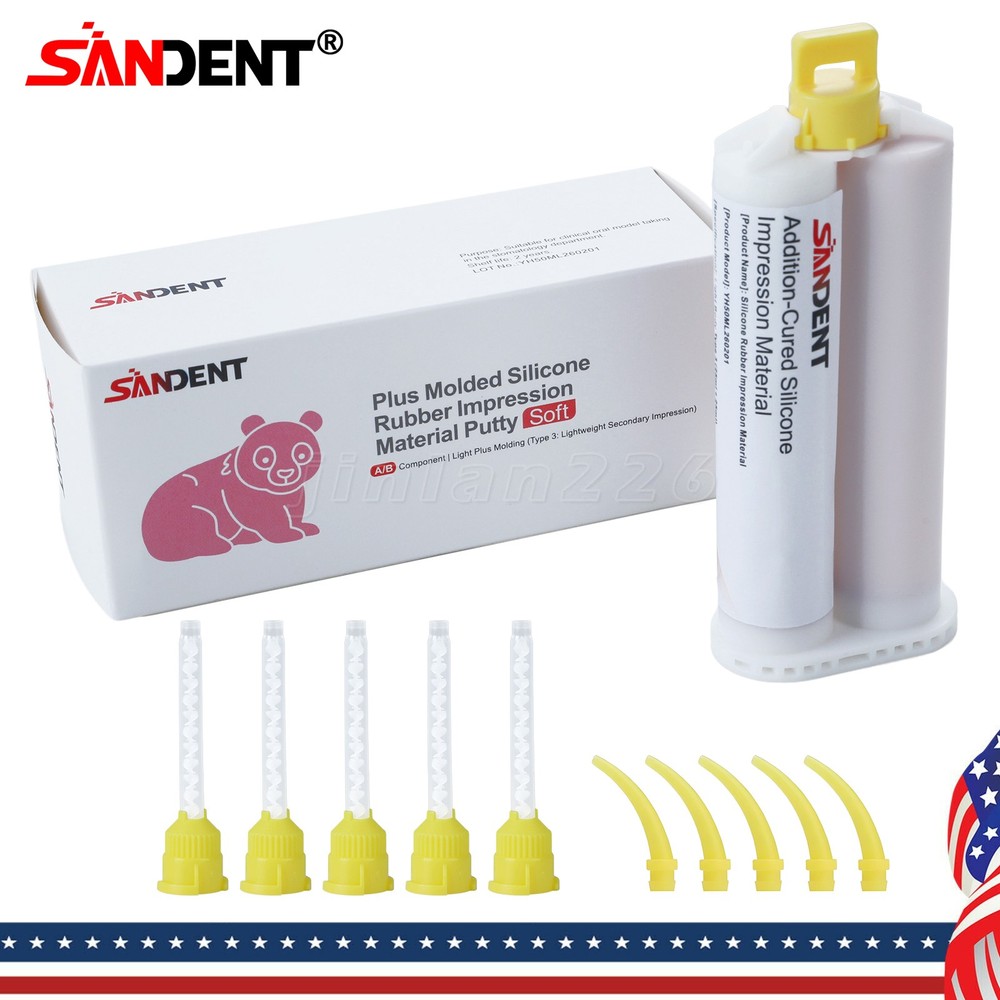 HEAVY BODY FAST SET VPS Dental Impression Material FAST Set 50ML Cartridges PVS