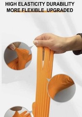 SureCare® MEDIUM 8 Mil Diamond Textured Orange Nitrile Sure-Tac Gloves (500)