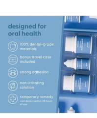 Dental Tooth Repair Kit, Dental-Grade Materials, Temporary Filling Composite …