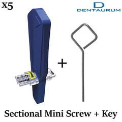 Orthodontic Mini Expansion Screw Sectional Individual Teeth Dentaurum Dental x5