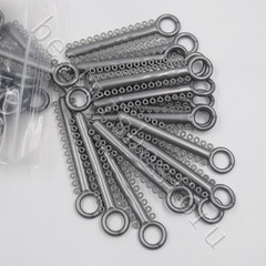 1 Pack 1040 Ring Dental Orthodontics Elastic Ligature Ties Bands Brace 37 Color