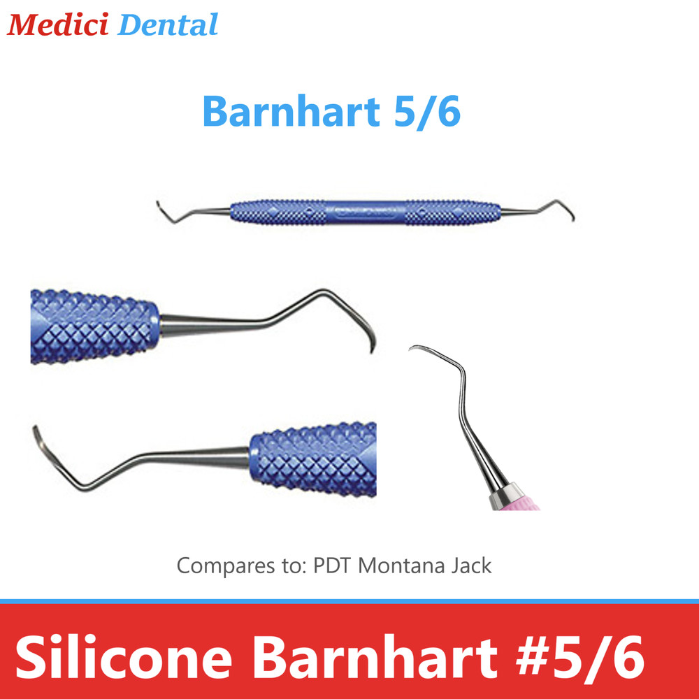 Dental Universal Curette Barnhart #5/6, Silicone, Lightweight, Sterilizable, USA