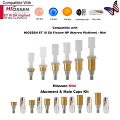 US Ship Locator Abutment Male Caps Inserts Compatible Hiossen Nobel Zimmer TSV
