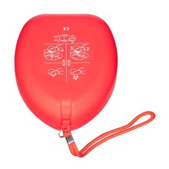 Ergonomic First Aid CPR Mask with One-Way Valve – Lightweight & Travel-Friendly