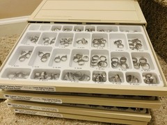 Lot of 12, 3M Unitek Victory Series Bands ESPE Dental Molars Trays Discs Crowns