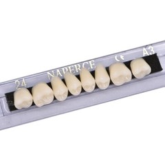 168PCS Acrylic Resin A1/A2/A3 Dental Denture Teeth Upper Lower Shade 22/23/24#