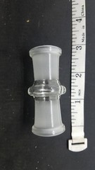 19mm Female to 19mm Female glass on Glass Adapter usa seller fast shipping gog