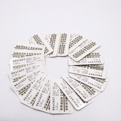 Dental Ortho Bracket Braces Mini/Standard 018/022 Roth/MBT/Edge No/3/345 Hooks