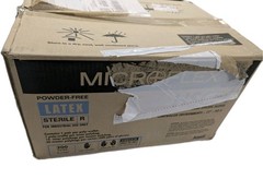 Microflex HSCE4 Sterile Latex Gloves Sz 6.5 200PR Controlled Environment ISO4