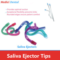 100-1000/Box Dental Saliva Ejectors Suction Ejector Blue Or White, US Manufactur
