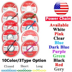 15 Feet Dental Braces Power Chains Orthodontic Super Elastic Short/Long/Closed