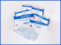 SELF SEAL STERILIZATION POUCHES 3.5″ X 10″ CASE OF 4000 LOT 20 BOXES