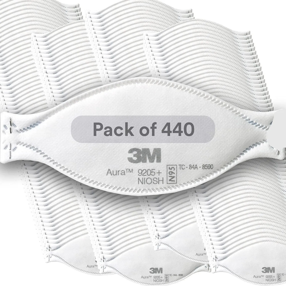 3M Aura 9205+ N95 Particulate Respirator Disposable Protective Mask