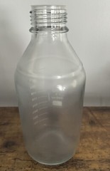 4 Pack Wheaton 1000 mL Media Storage Bottle Plastisol Coated GL45 Autoclave Safe