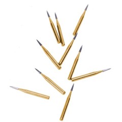 AZDENT 10 Pcs Dental Carbide Trimming & Finishing Burs FG For High Speed Handpie