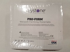 *25-Sheets* Keystone Pro-Form Vacuum Forming Material Soft EVA Clear 9596980