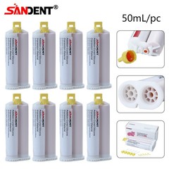 REGULAR SET Light Body Dental Impression Material VPS 50ml 5 Tips FO