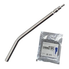 Metal Dental Air Water Syringe 3 Way Autoclavable Nozzles (Bag of 10) Reusable
