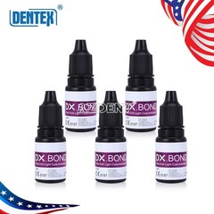 10X Dentex Dental Light Cure Dentin Enamel Bonding Resin Adhesive One Step 5mL