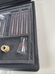 USED Kontes Microflex Williamson K-748000-0000 Chemistry Kit 16pc Glass + More 6