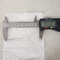 UNBRANDED Borosilicate Glass, 2 3mm Y-Shapes and 2 4mm T-Shapes