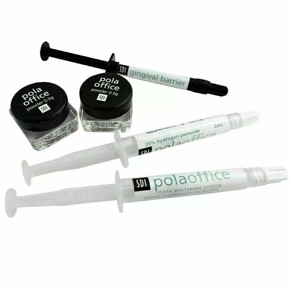 Dental SDI POLA OFFICE Tooth Whitening System 1 Pateint Kit !! FAST SHIP 12/2026