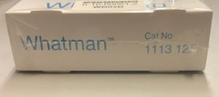 1 New Box of 100 Whatman 113 125 1113 125mm Filter Papers (B37)