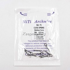 10Pc/Pack Dental Orthodontic NiTi Closed Coil Spring 6 Size 0.010 012”*6 9 12mm