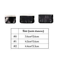 Disposable Dental Digital Phosphor Plate Barrier Envelopes 100Pcs/Box (Long Sid