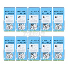 2xETERFANT Dental Ortho Elastics Rubber Bands Latex Braces 3.5oz 1/8(Chipmunk)