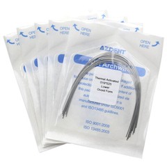 AZDENT Dental Orthodontic Heat Thermal Activated Niti Rectangular Arch Wires